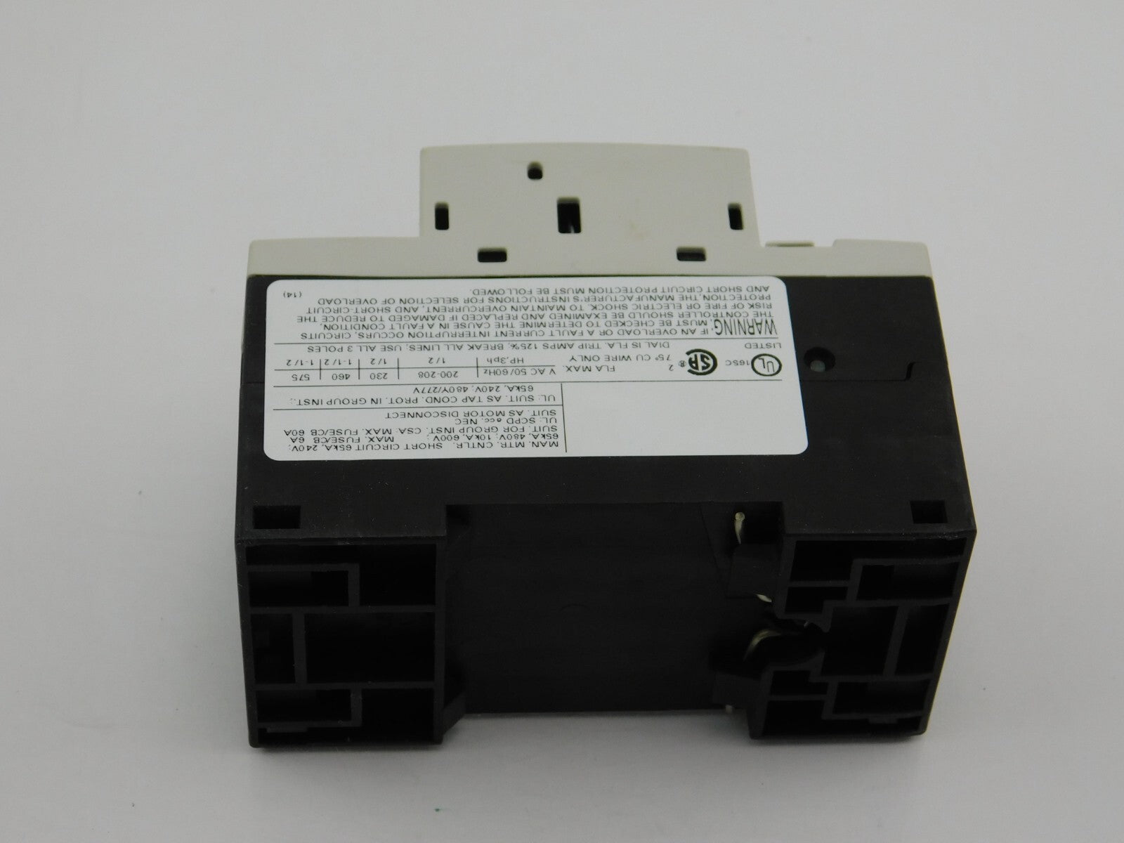 SIEMENS Motorabschalter 3RV1011-1BA10