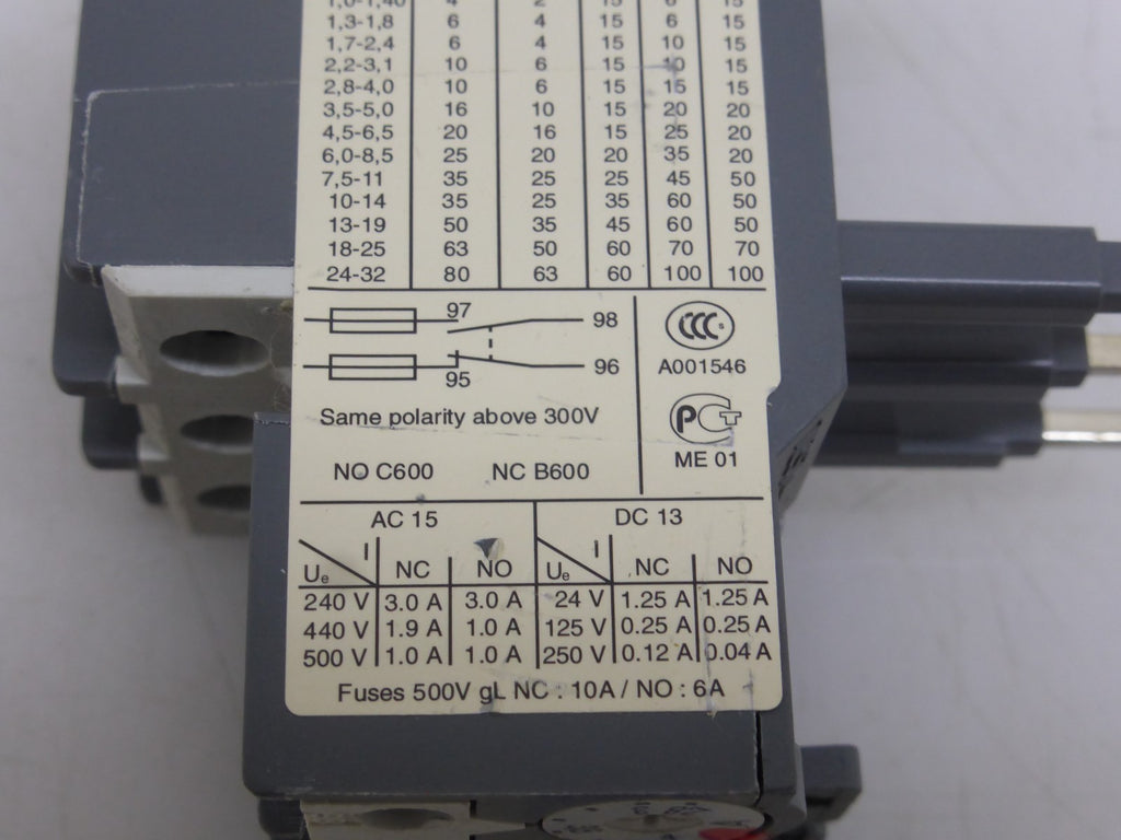 ABB TA25 DU  2,8-4 A mit Markierung
