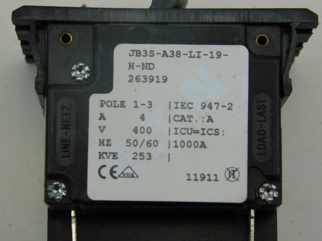 EATON KVE 253 JB3S-A 38-LI-19-H-ND 263919 