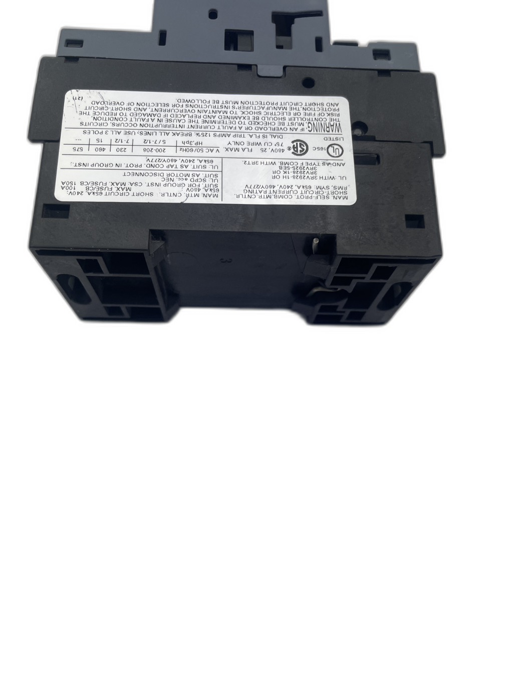 Siemens Sirius 3RV2021-4DA10 Leistungsschalter / Motorschutzschalter 18-25 A