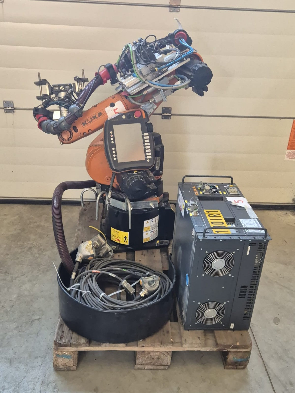 KUKA Roboter Komplett KR 10 R1420  VKR C4 compact Bedienpanel 00-189-002