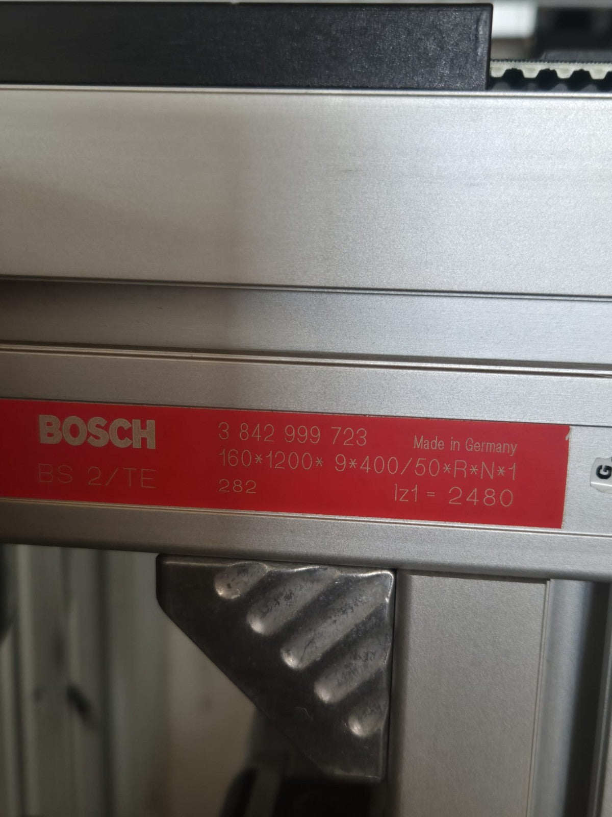 Bosch Bandstrecke BS2 3842999723  160*1200* 9*400/50*R*N*1