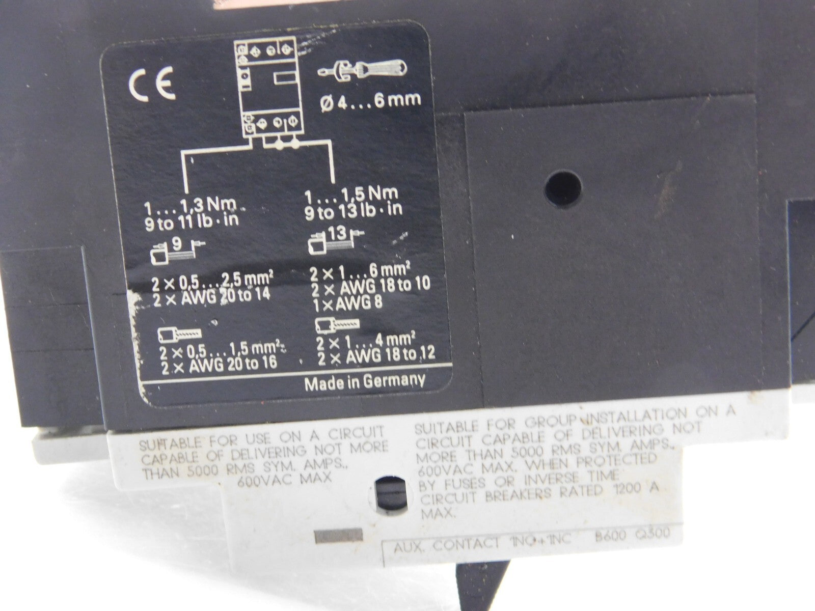 SIEMENS 3VU1300-1MD00 ** 3 Stück**
