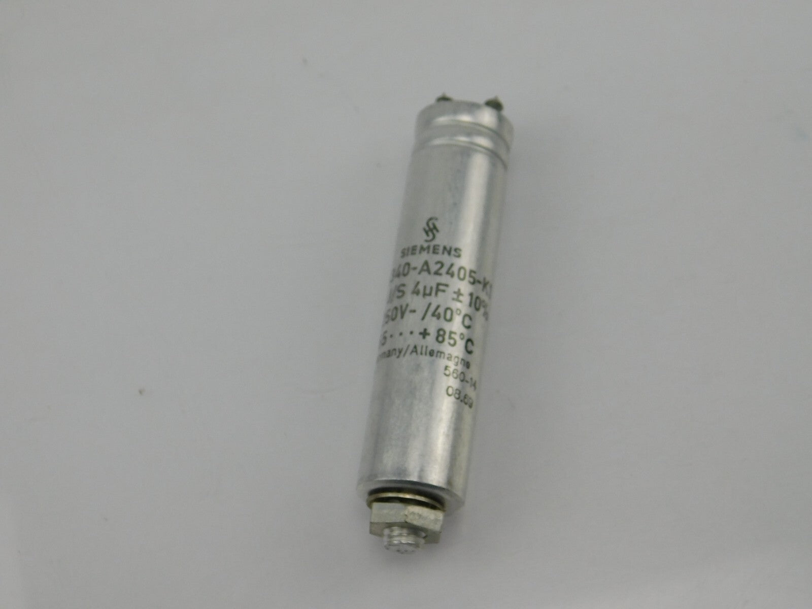Siemens B25340-A2405-K1 MpJ7S 4µF +- 10% 250V-/40°C ** 5 Stück**