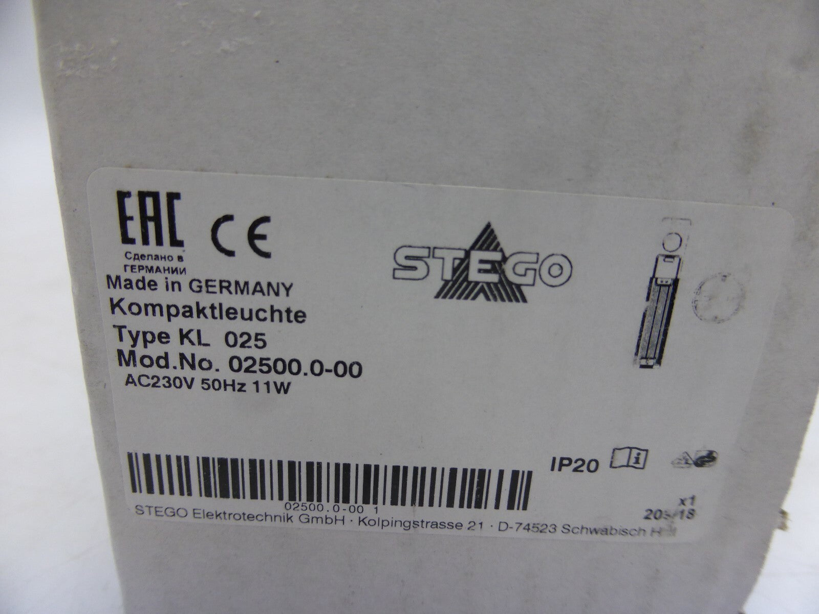 EFB Elektronik EAC STEGO Schaltschrankleuchte magnetisch  698022 
