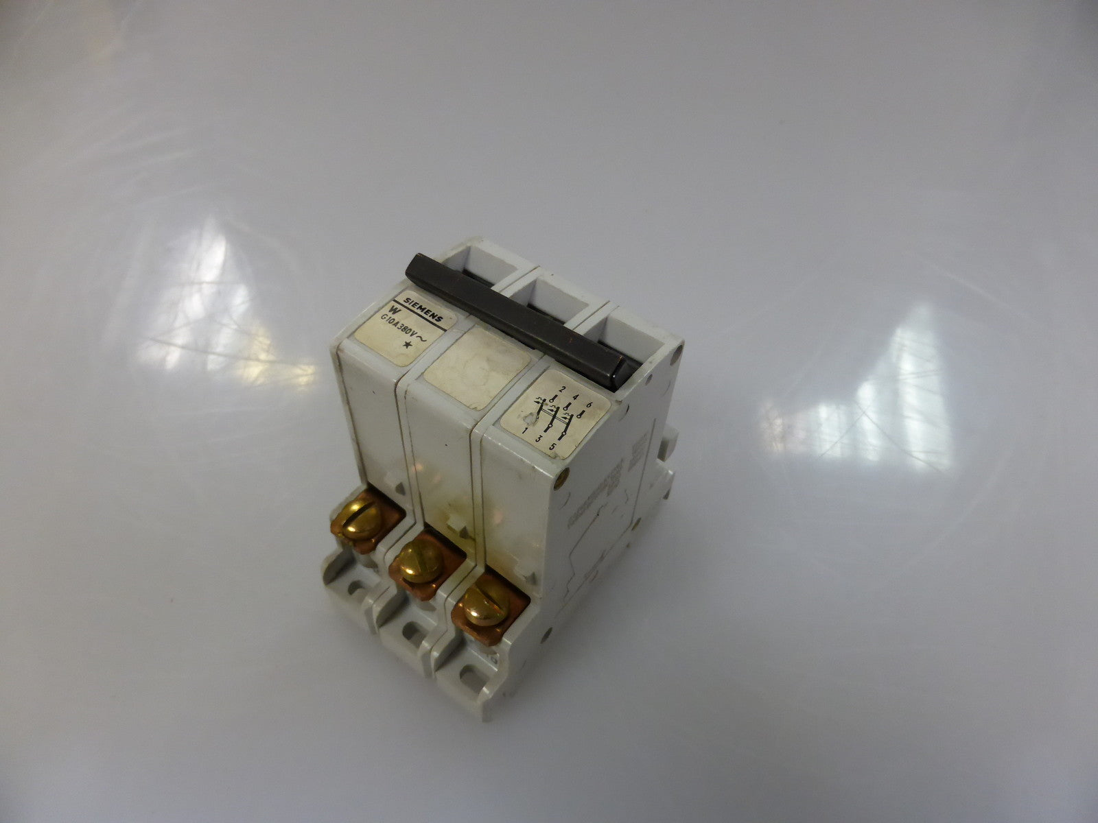 Siemens Leitungs-Schutzschalter / Sicherung, 3-pol, W G 10A, 380V