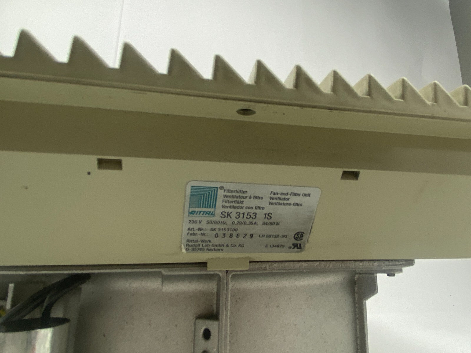 ebmpaps W2E200-HK38-01+ RITTAL SK 3153 1S