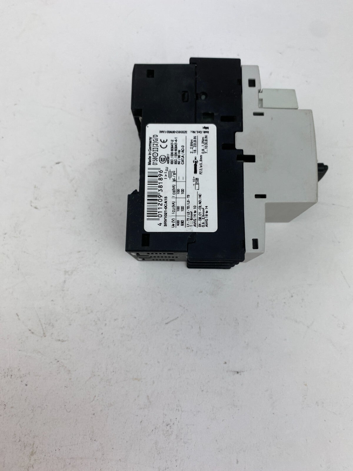 SIEMENS SIRIUS 3RV1021-0CA15  0,25A