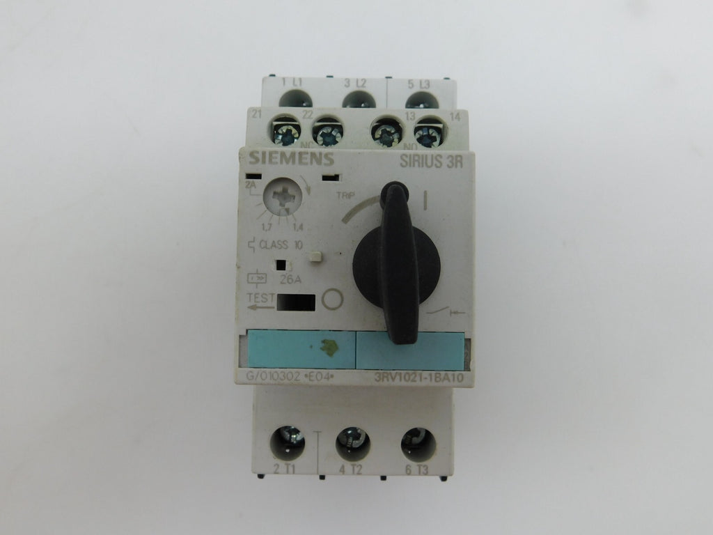 SIEMENS SIRIUS 3R 3RV1021-1BA10 Leistungsschalter