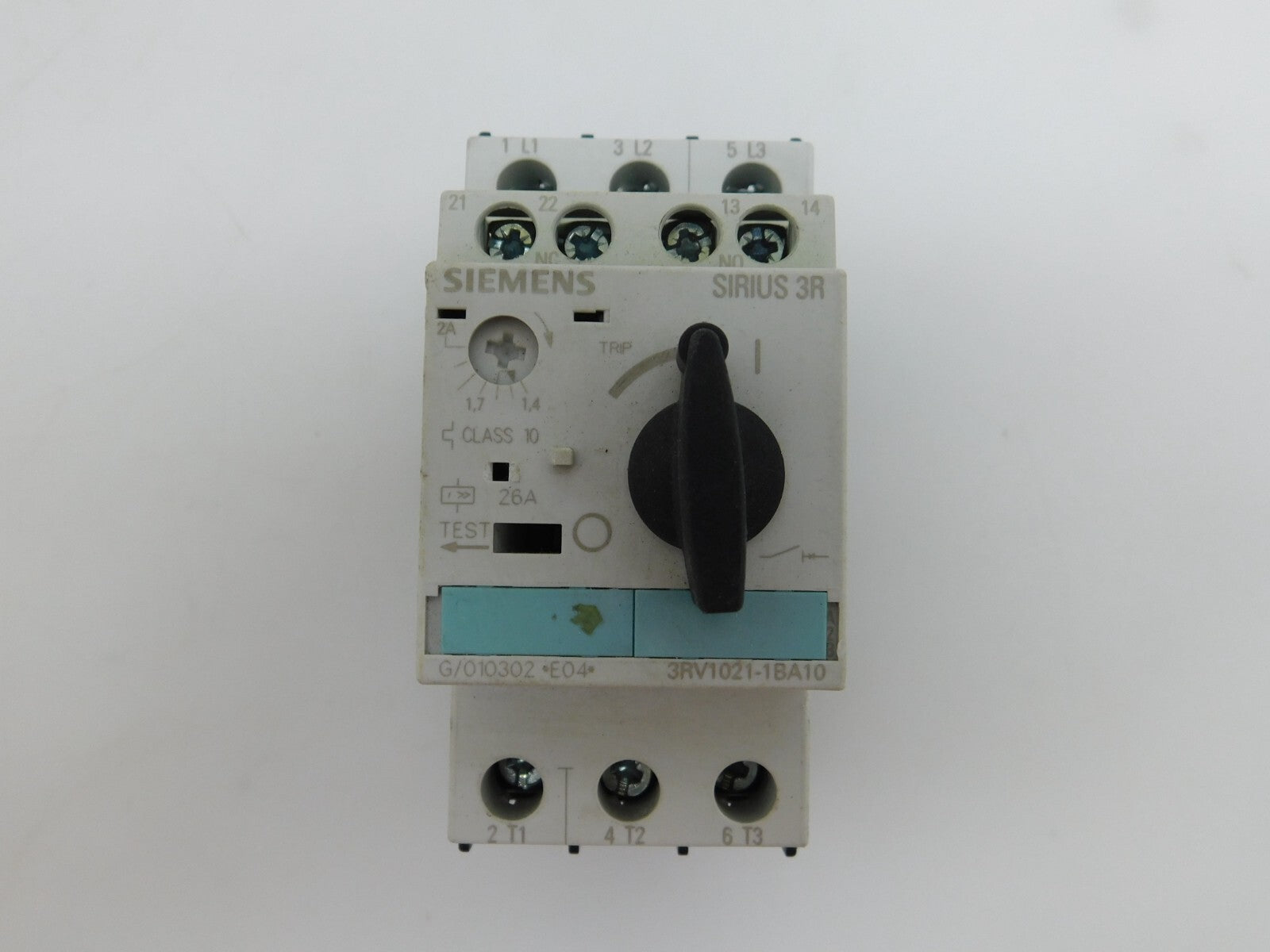 SIEMENS SIRIUS 3R 3RV1021-1BA10 Leistungsschalter