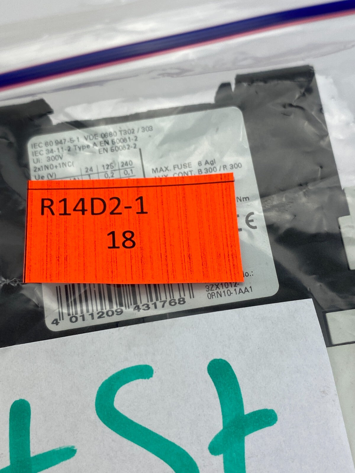 SIEMENS SIRIUS 3R 3RN1013-1BW10