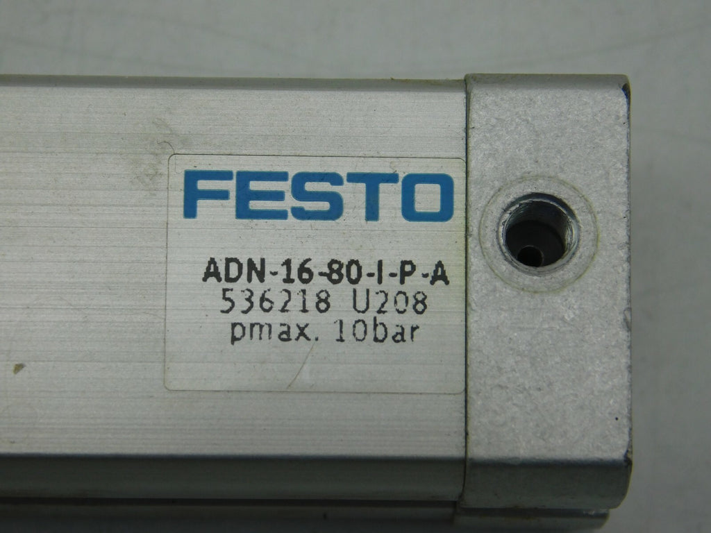 FESTO ADN-16-80-I-P-A 536218 U208 PMAX 10 bar