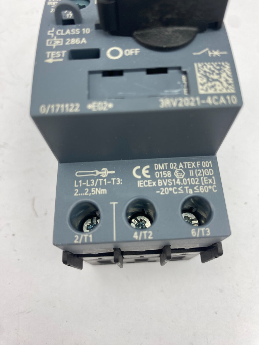 SIEMENS SIRIUS 3RV2021-4CA10