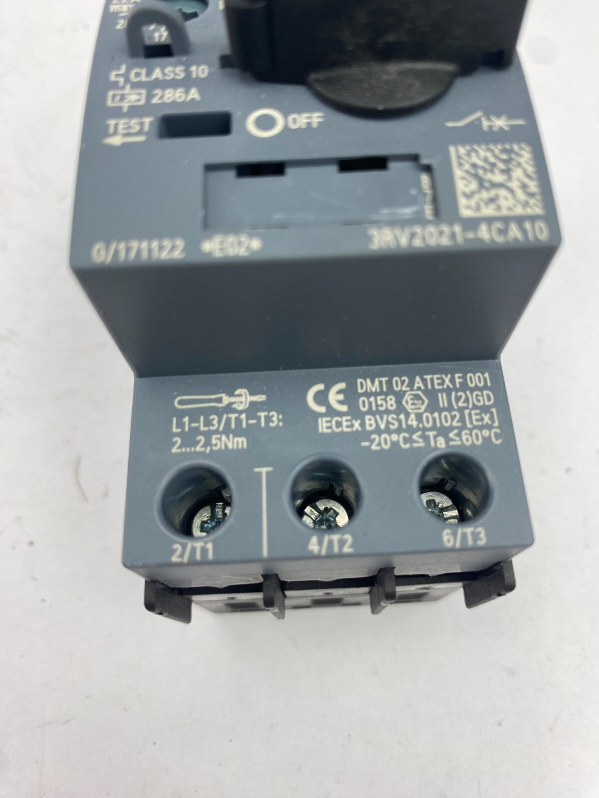 SIEMENS SIRIUS 3RV2021-4CA10