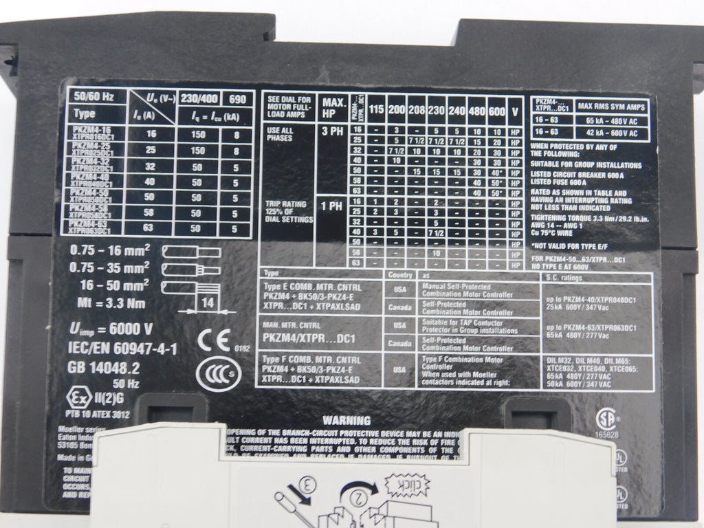 EATON  PKZM4-63 XTRPR063DC1