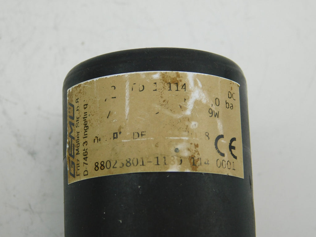 GEMÜ 88025801-1189 9W DN6 G 1/4 0-4BAR +50 C
