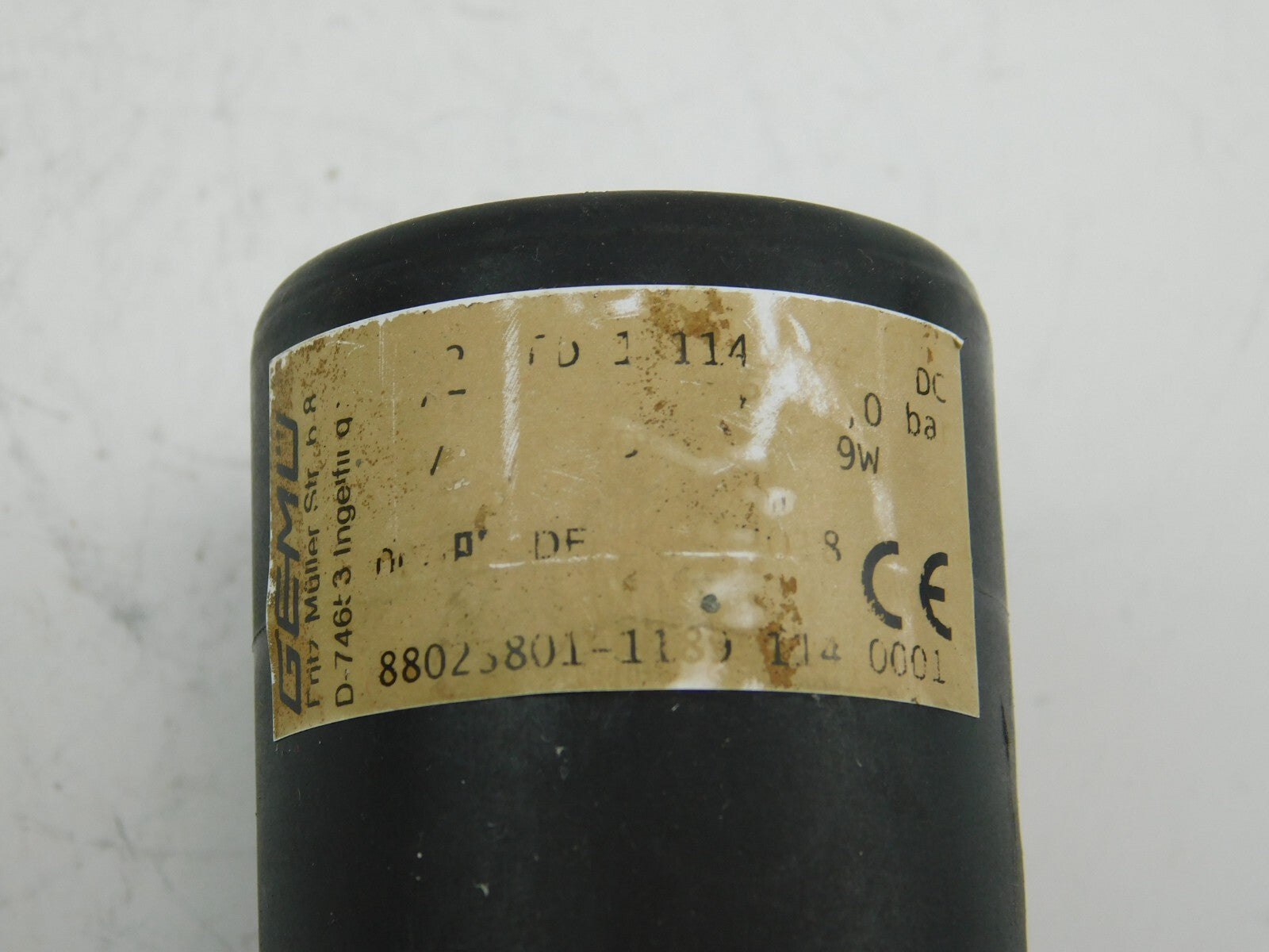 GEMÜ 88025801-1189 9W DN6 G 1/4 0-4BAR +50 C