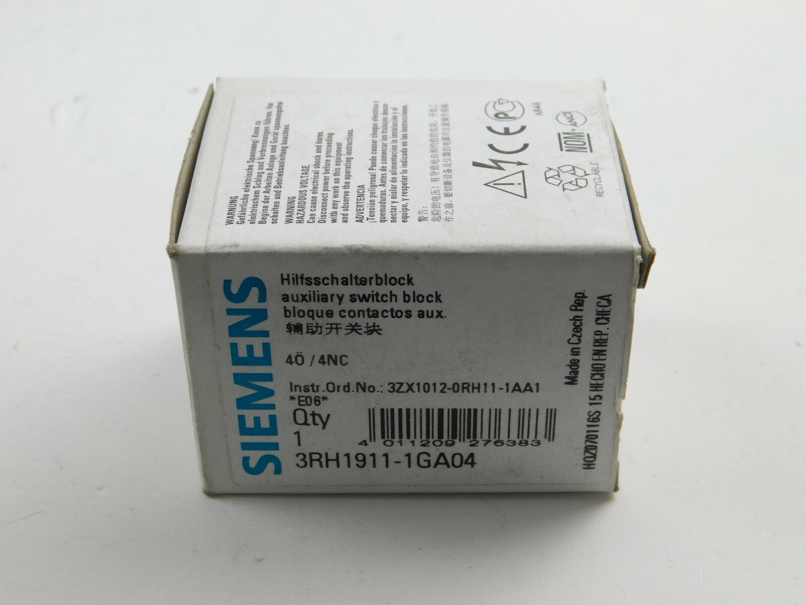 SIEMENS 3RH1911 -1GA04