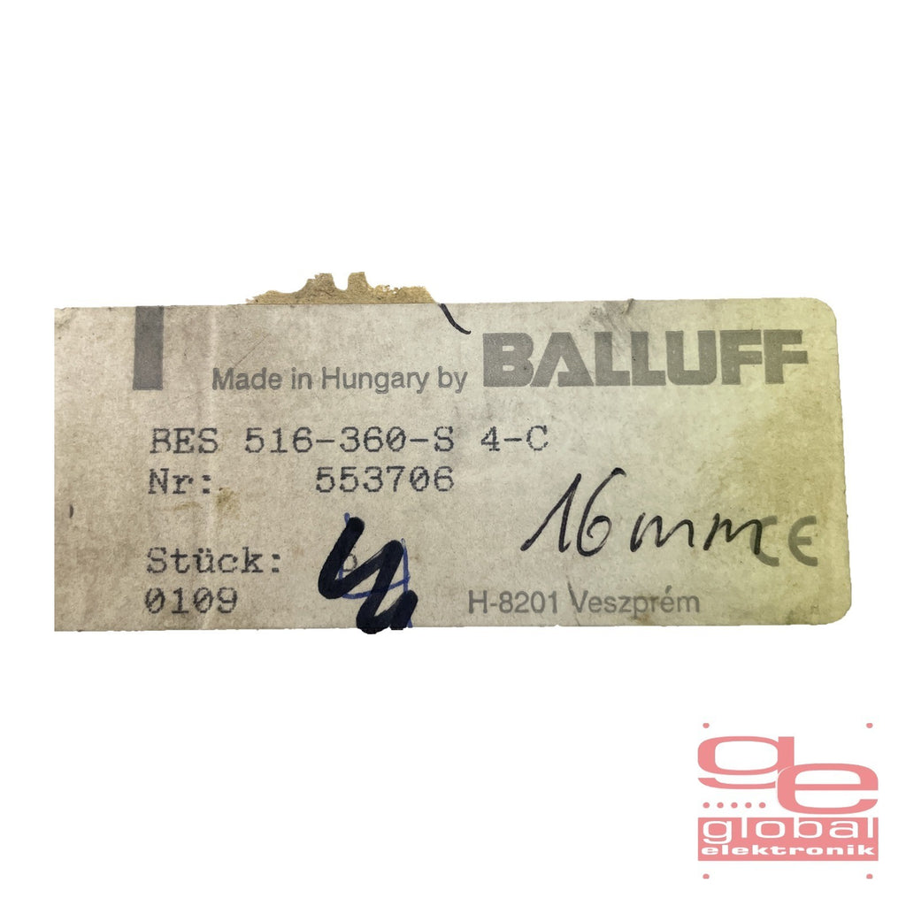 BALLUFF BES 516-360-S 4-C Nr: 553706