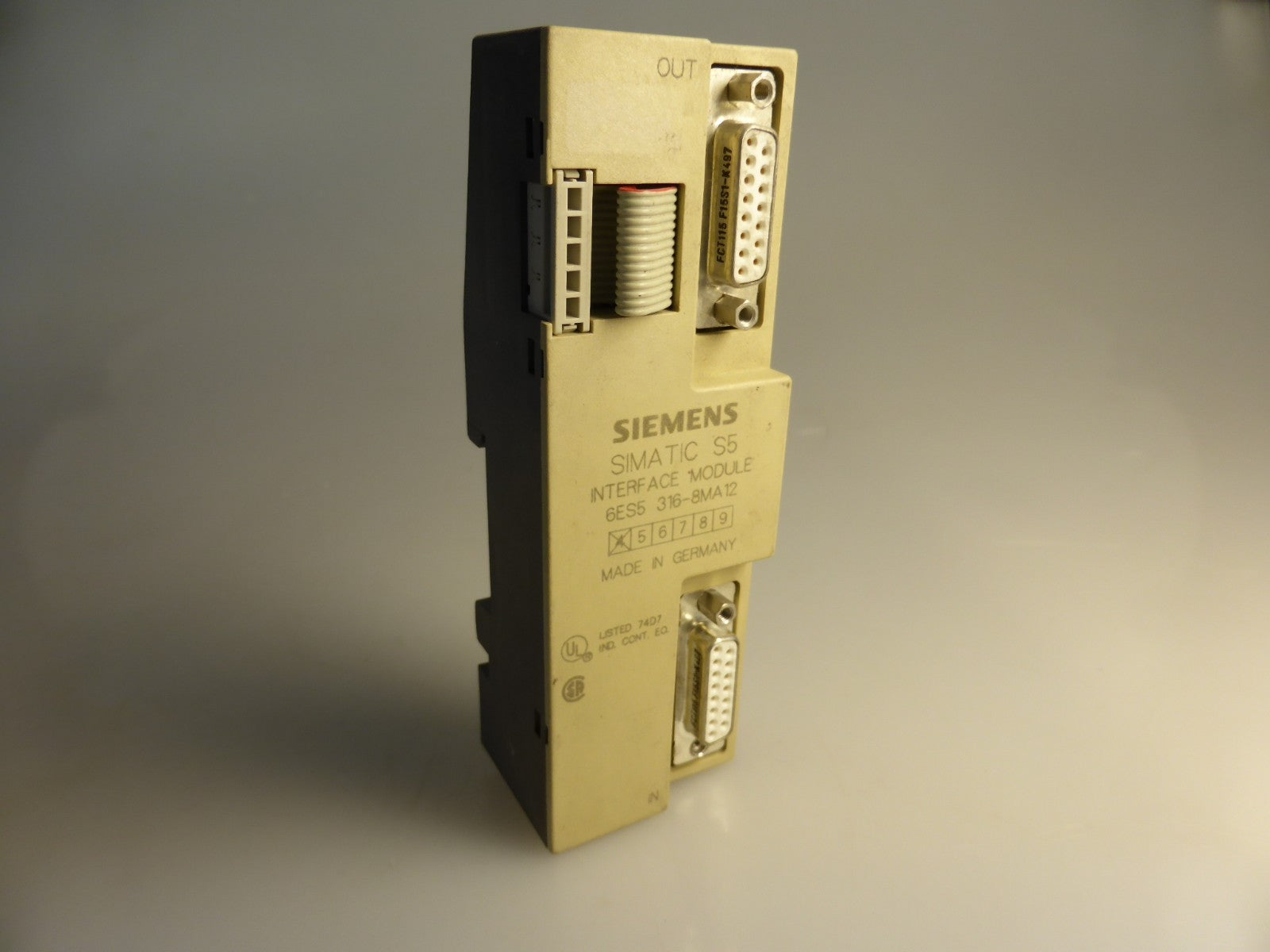 Siemens   SIMATIC S5   Interface Module   6ES5 316-8MA 12   E-Stand: 04