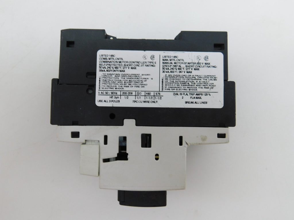 SIEMENS SIRIUS 3R 3RV1021-1BA10 Leistungsschalter