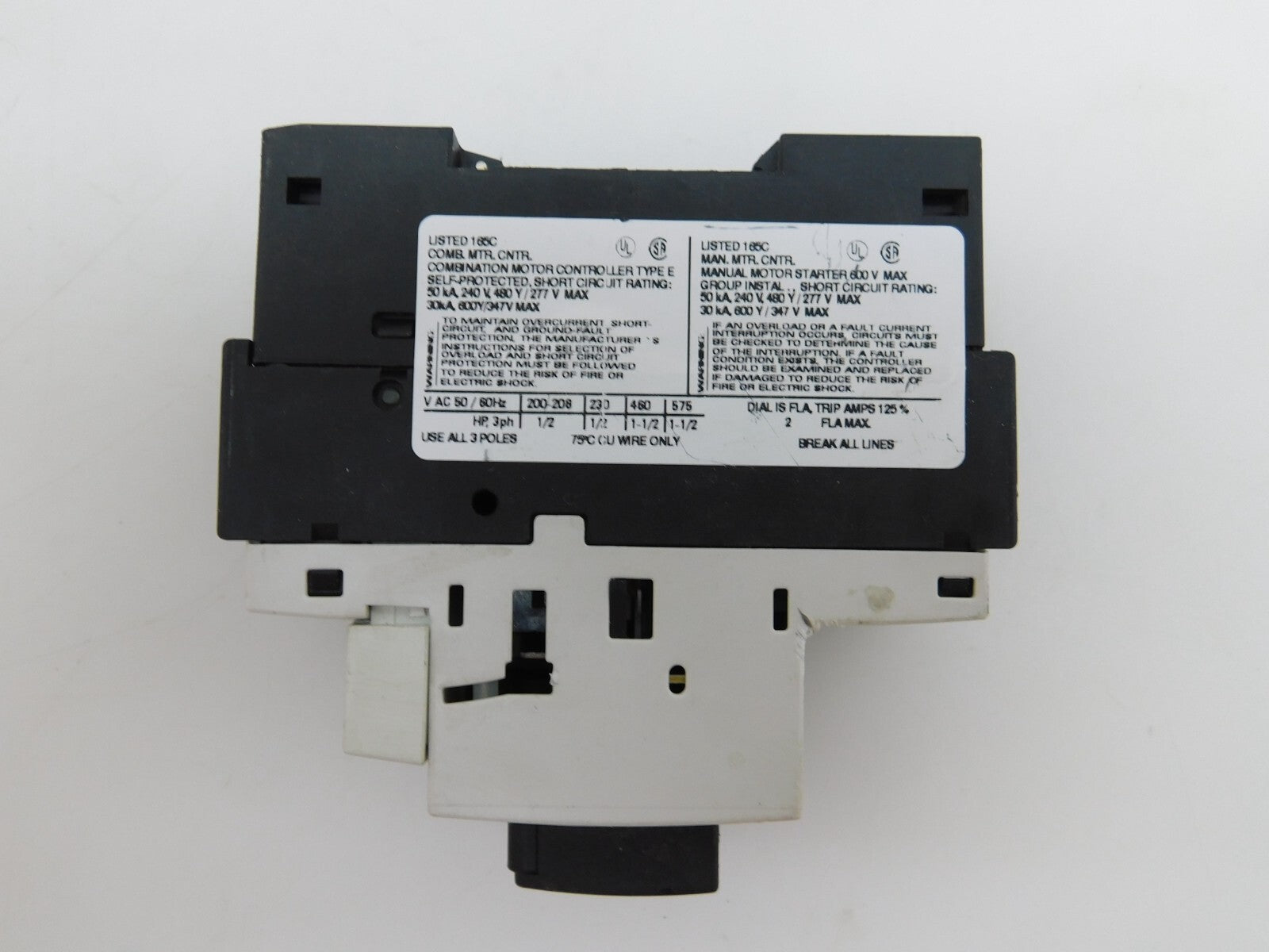 SIEMENS SIRIUS 3R 3RV1021-1BA10 Leistungsschalter