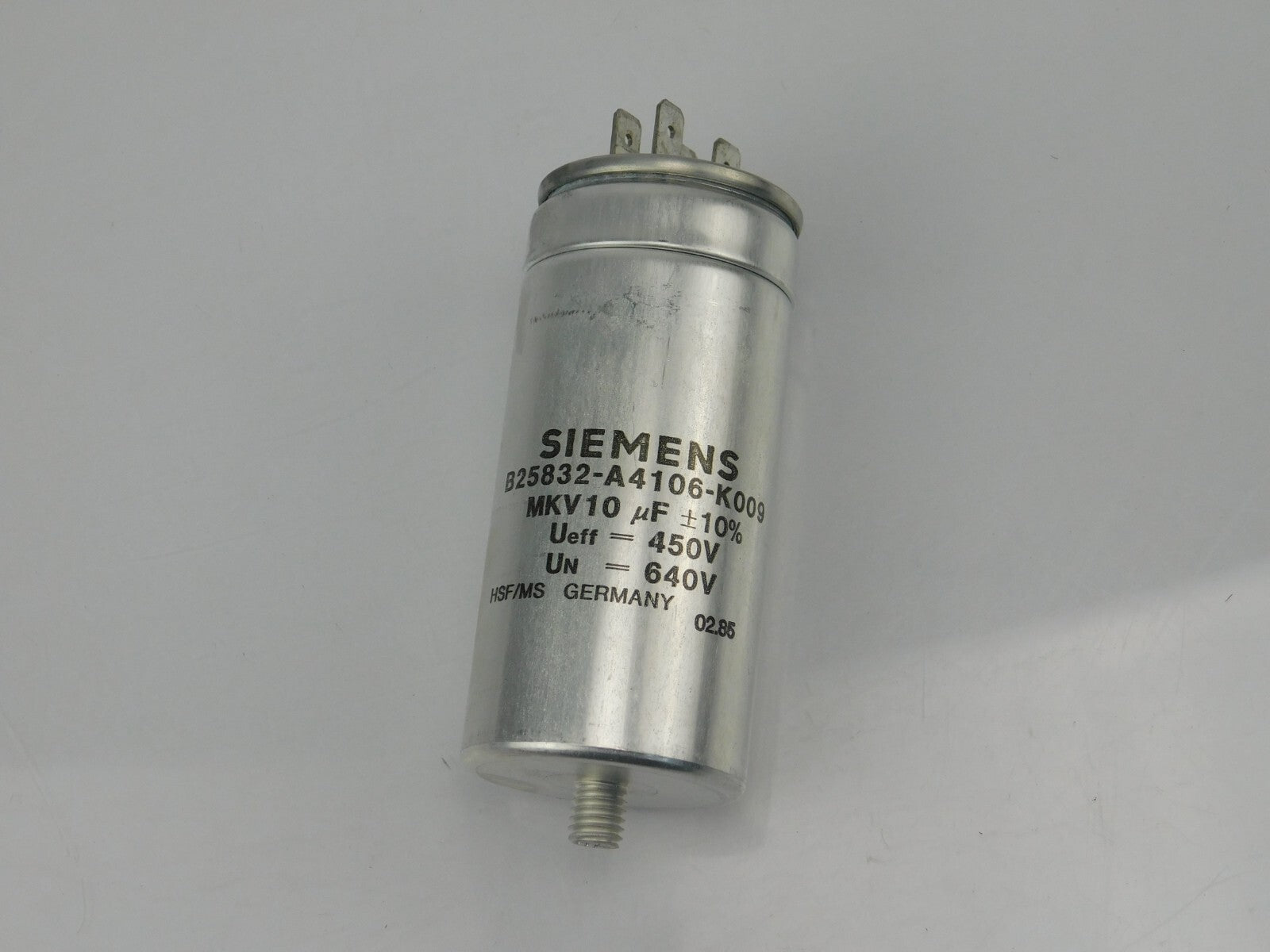 SIEMENS B25832-A4106-K009 MKV 10 F+10%450V 640V