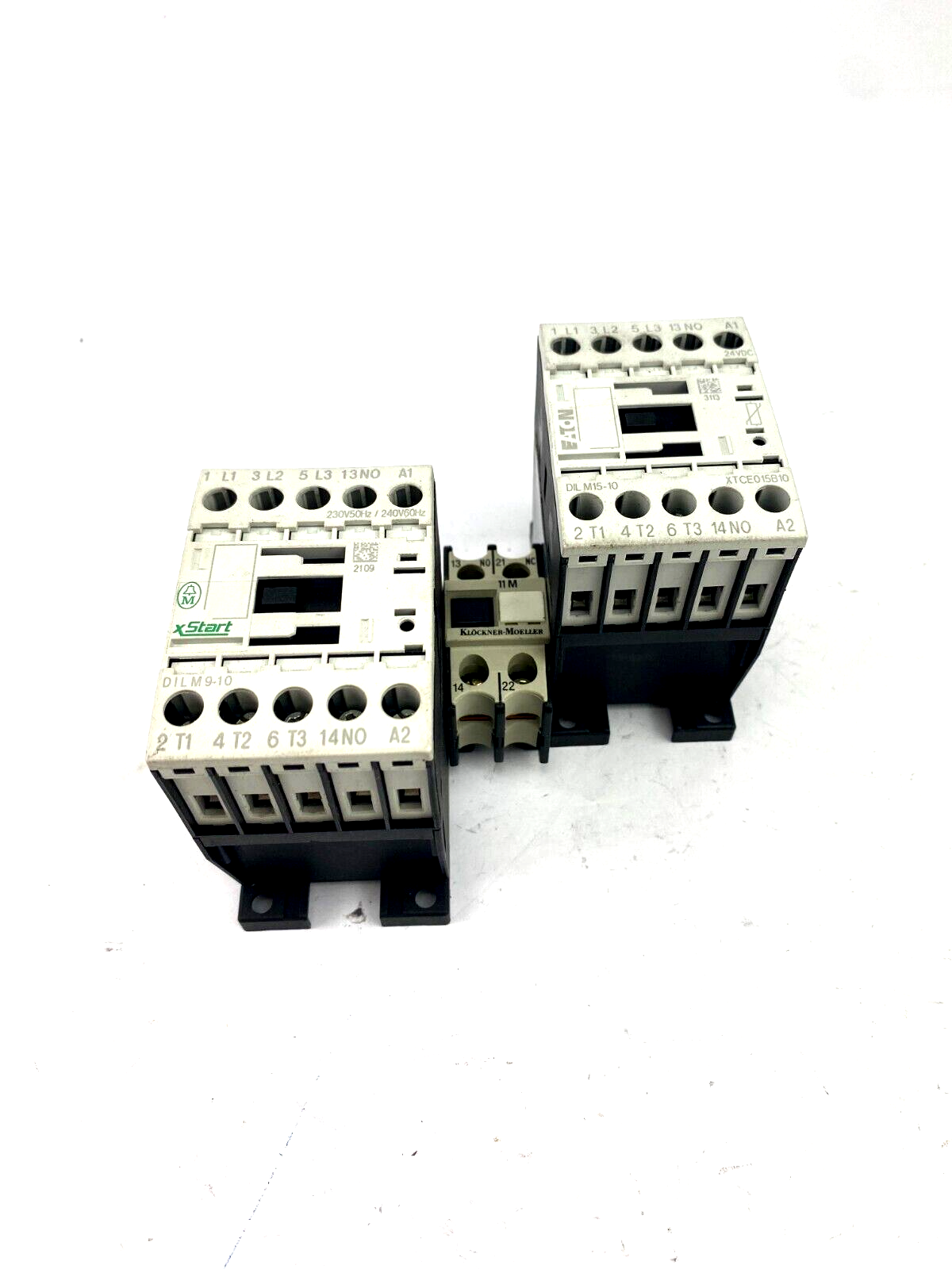 POSTEN..MOELLER DILM9-10 230V50Hz+EATON DIL M15-10 24VDC+MOELLER 11DILM