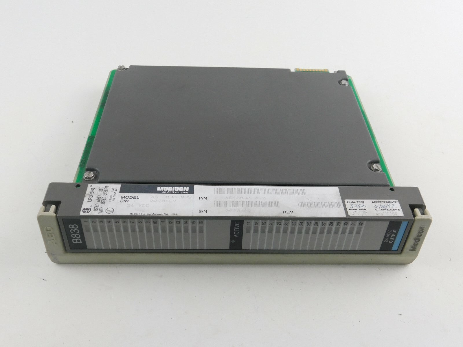 AEG Modicon  AS-B838-032  Output 24VDC