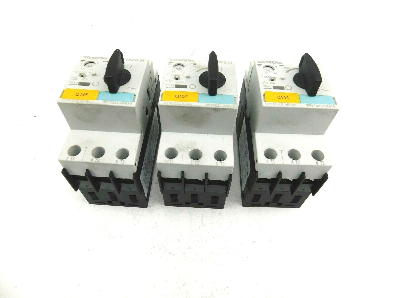 SIEMENS SIRIUS Leistungsschalter  3RV1021-1BA10 1,4-2A ** 3 Stück **