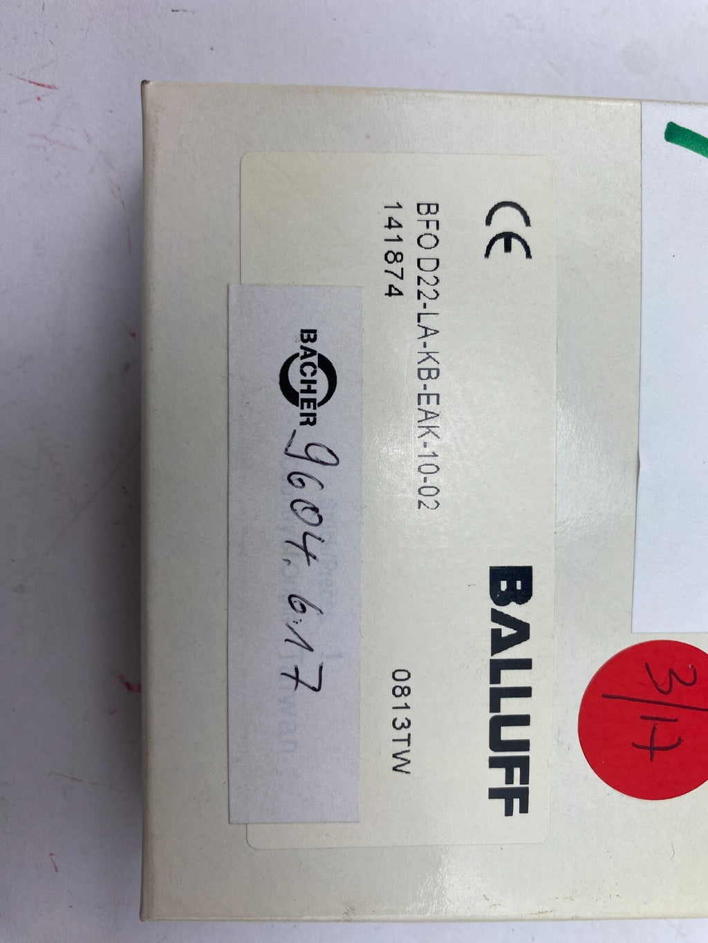 BALLUFF BFO D22-LA-KB-EAK-10-02 141874