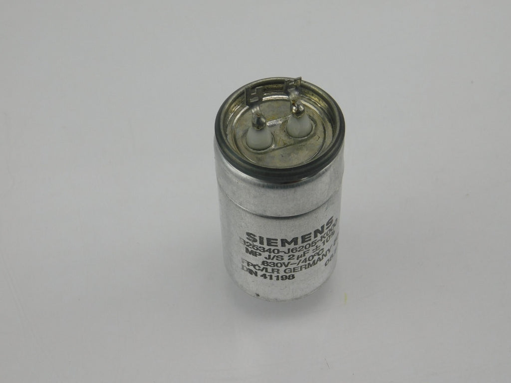 Siemens B25340-J6205-K000 MPJ/S 2µF+-10% 630V-/40°c**9Stück**