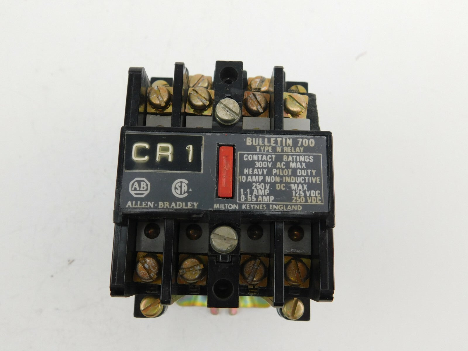 ALLEN BRADLEY 700 N-400 AI UC BULLETIN 700 Klemme für hutschiene defekt