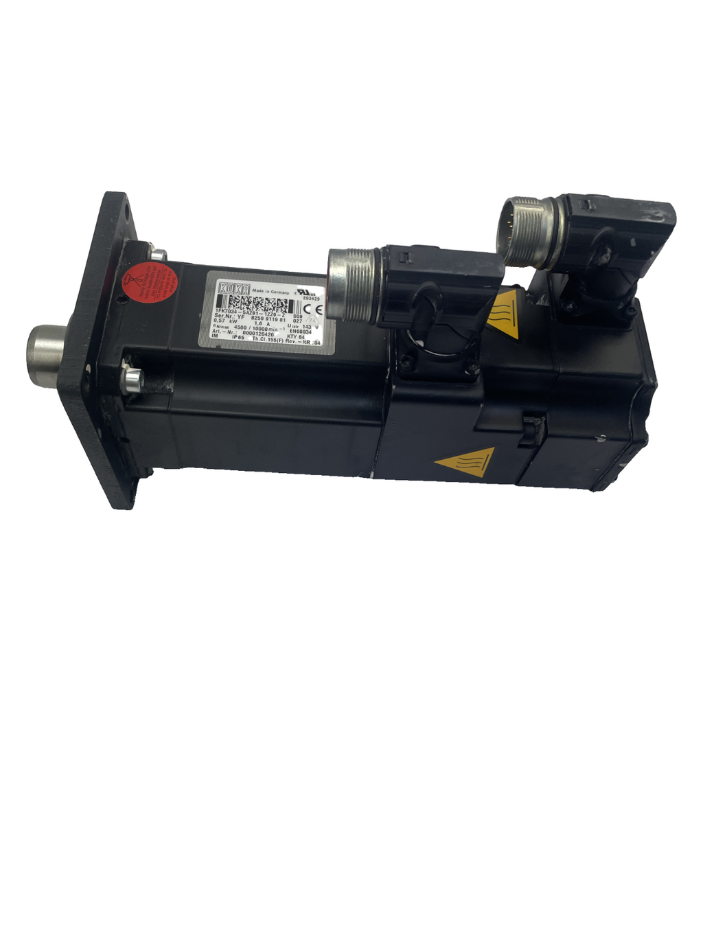 Kuka 1FK7034-5AZ91-1ZZ9-Z Servomotor 0.57 kW (Art.-Nr. 0000120420)