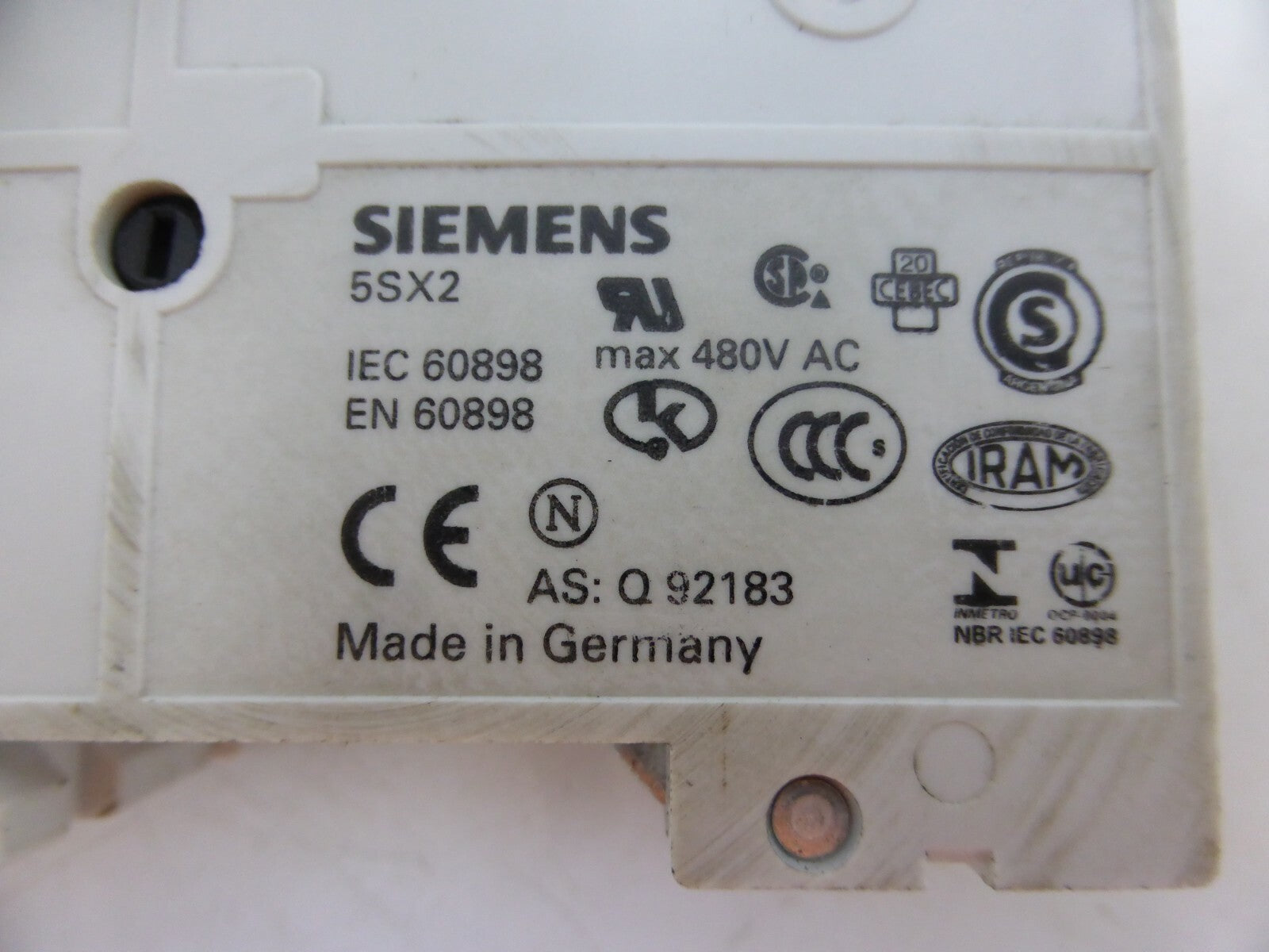 Siemens 5SX22 C6