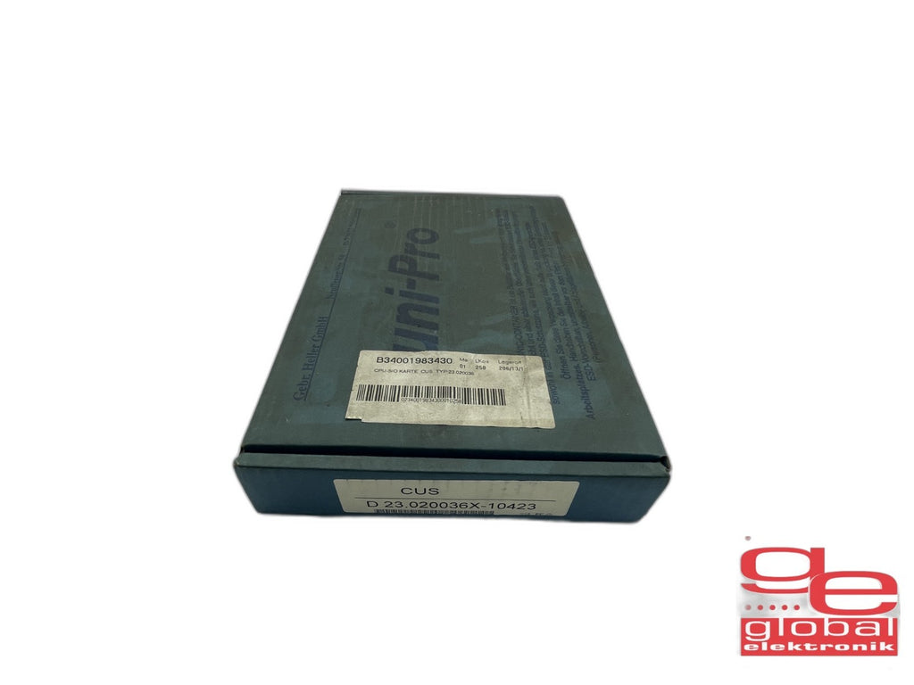 uni-Pro CPU D 23.020036X-07855