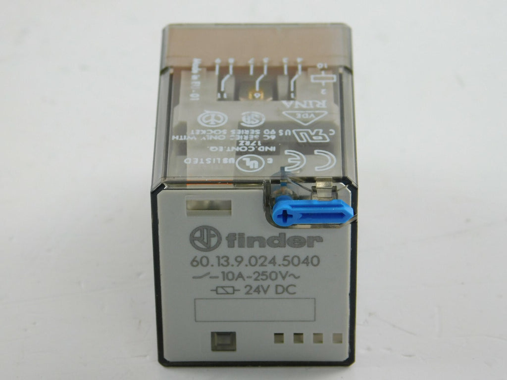 Finder Relais 60.13.9.024.5040  10A  250V  24V DC  ** 5 Stück **