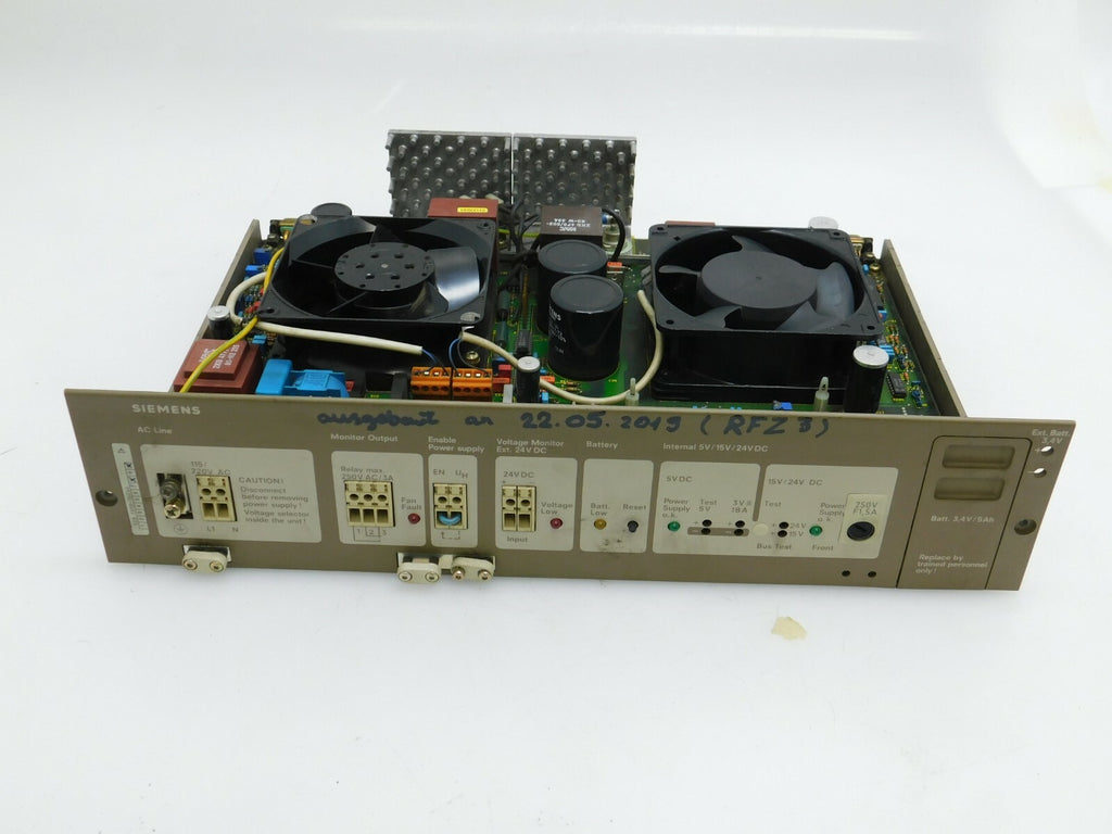 SIEMENS DIN 41752 Power Supply ** Defekt **