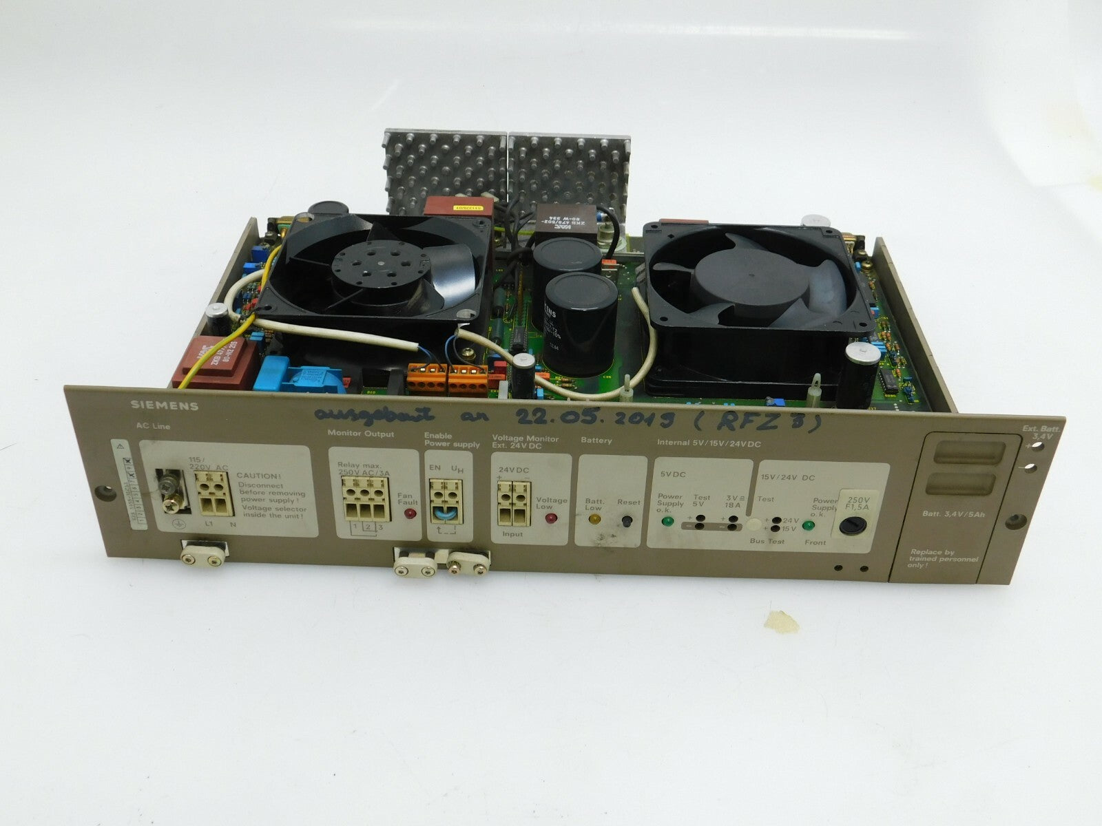SIEMENS DIN 41752 Power Supply ** Defekt **
