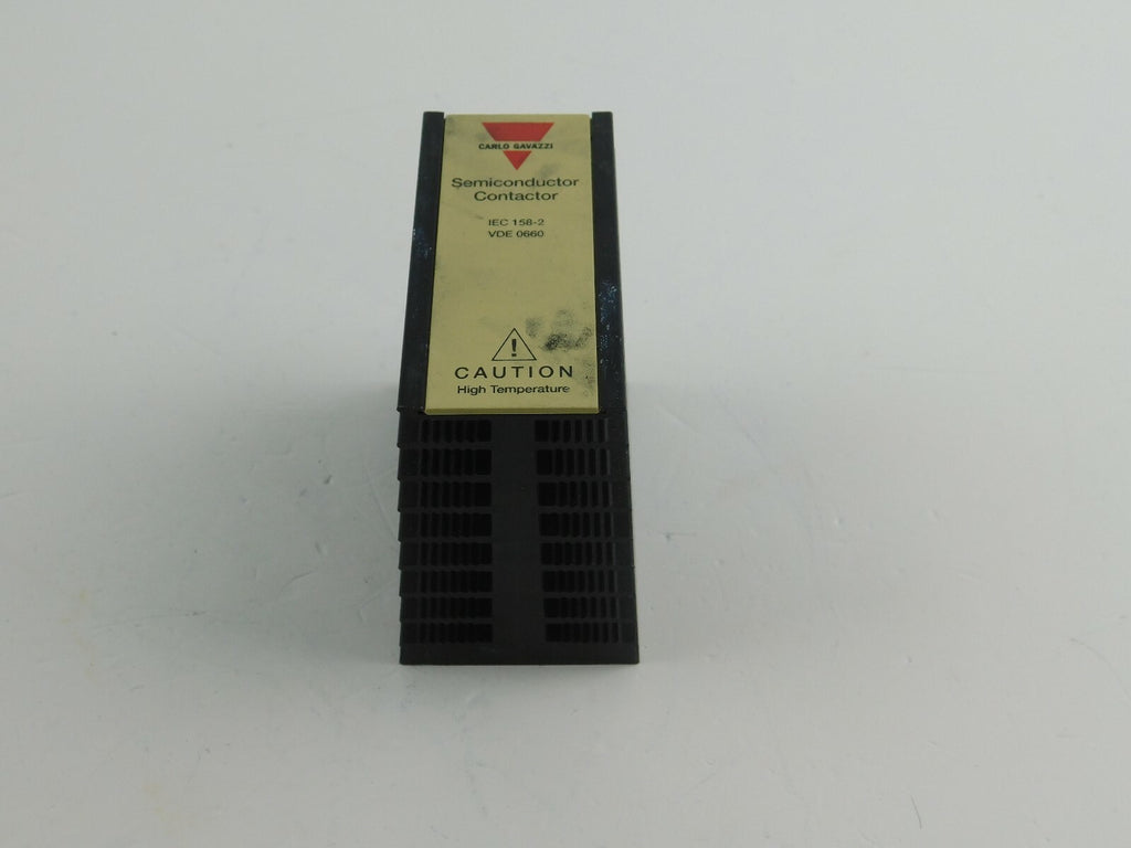 Carlo Gavazzi Semiconductor Contactor IEC 158-2 VDE 0660
