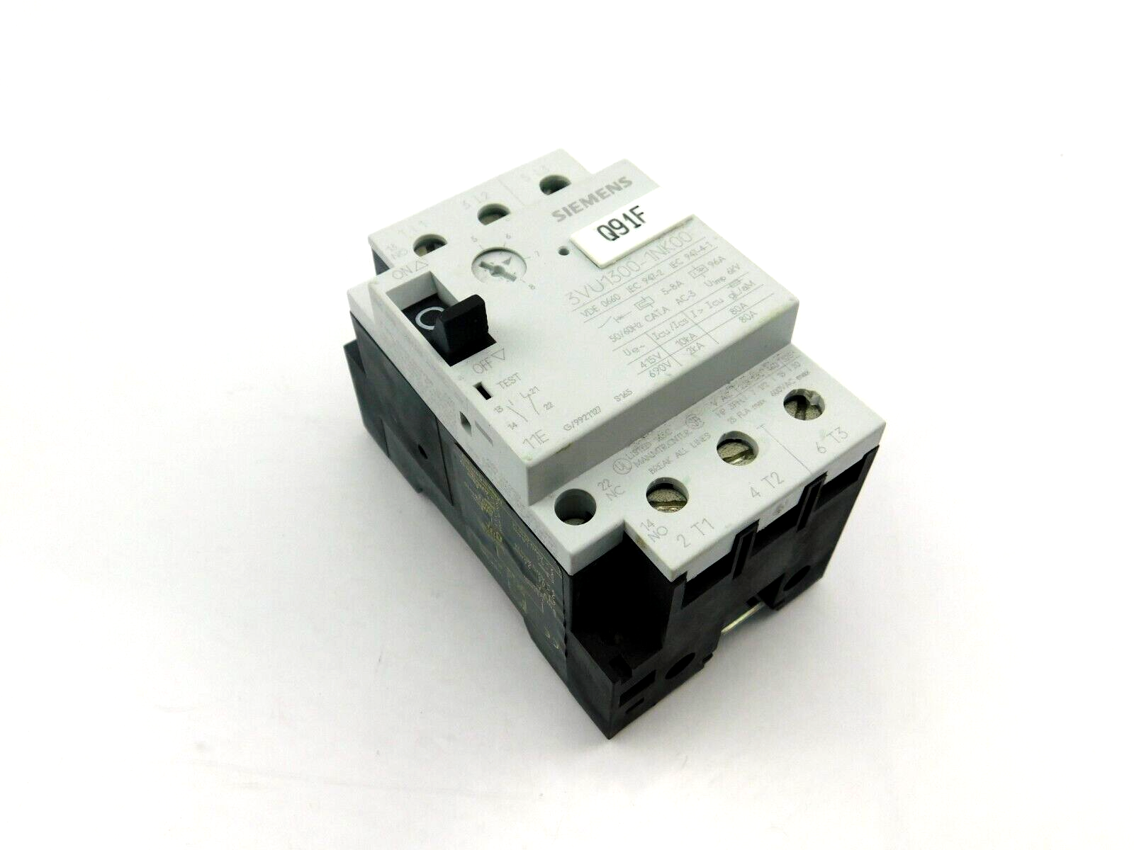 SIEMENS 3VU1300-1NK00 Motorschutzschalter