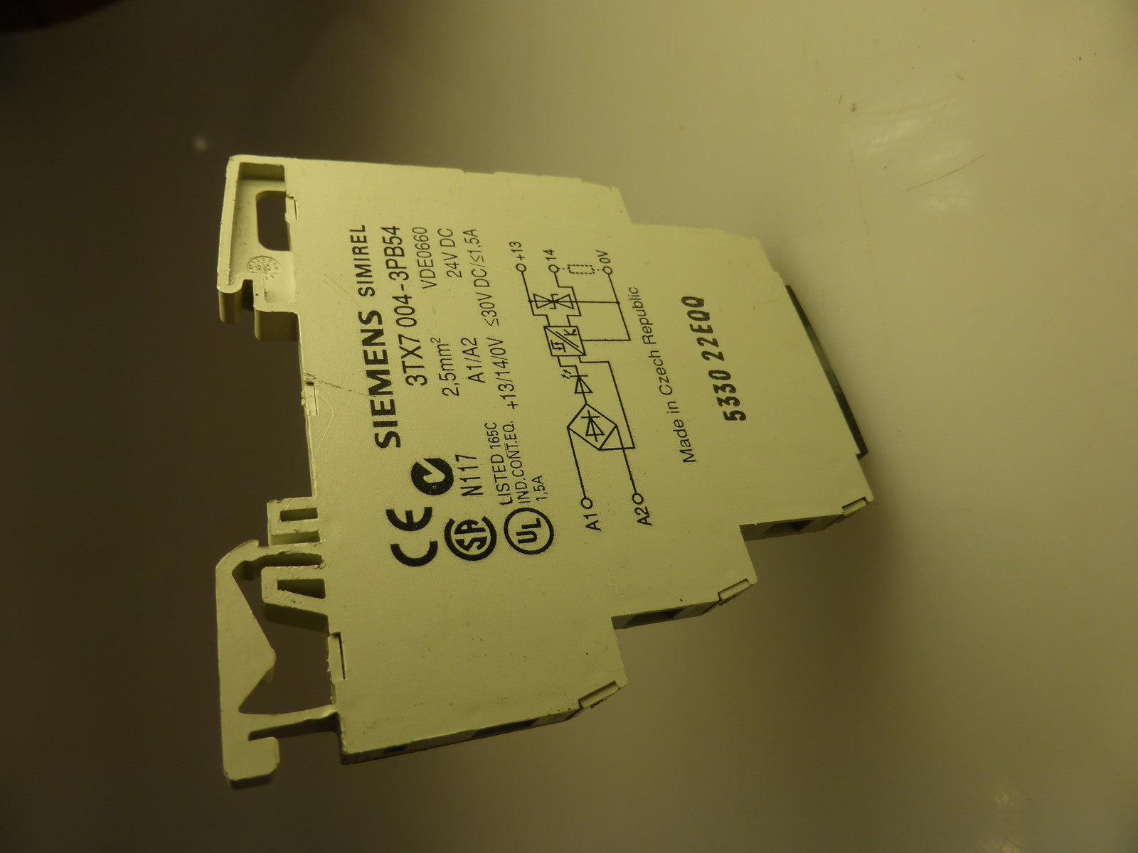 SIEMENS simirel; 3TX7 004-3PB54; VDE0660; 5330 22EQQ; N117