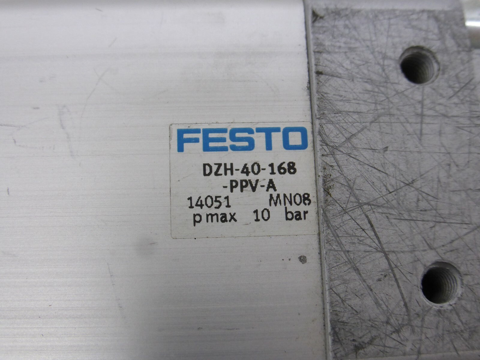 FESTO Flach-Zylinder DZH-40-168-PPV-A 14051