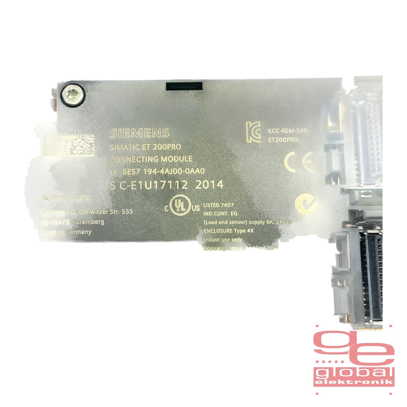 Siemens SIMATIC ET 200pro Anschlussmodul PROFINET 6ES7194-4AJ00-0AA0** 3 st **