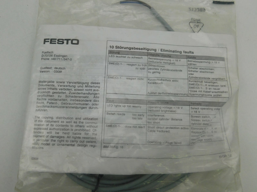 FESTO Näherungsschalter SMEO)-1- 151669