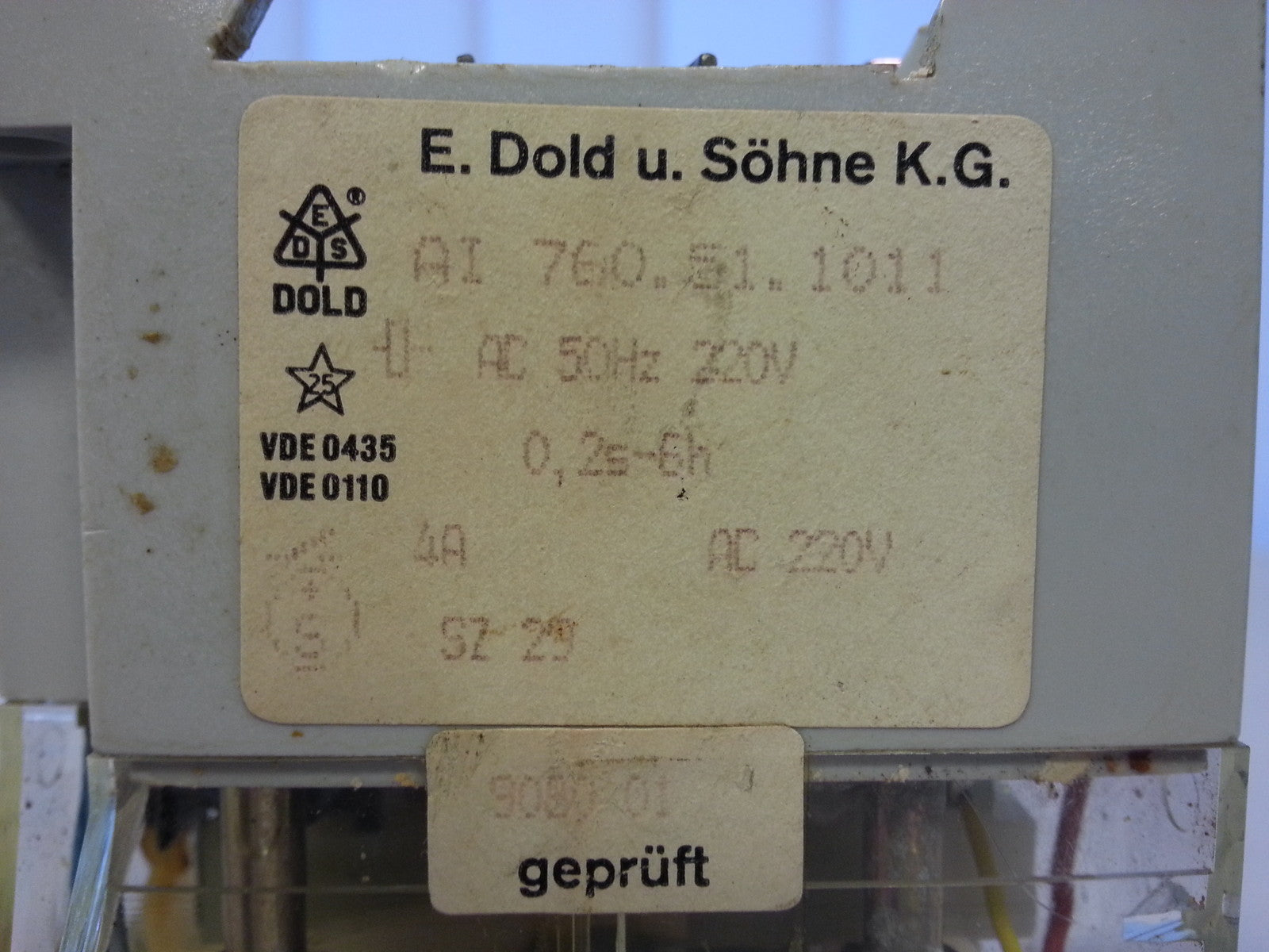 E.Dold & Söhne AI 760.51.1011 AC 50Hz 220V