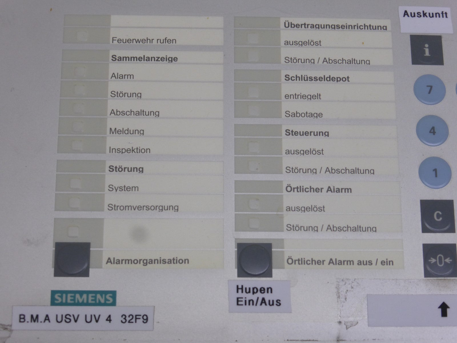 Siemens SIGMANET-BF S24230-F130-A4-08