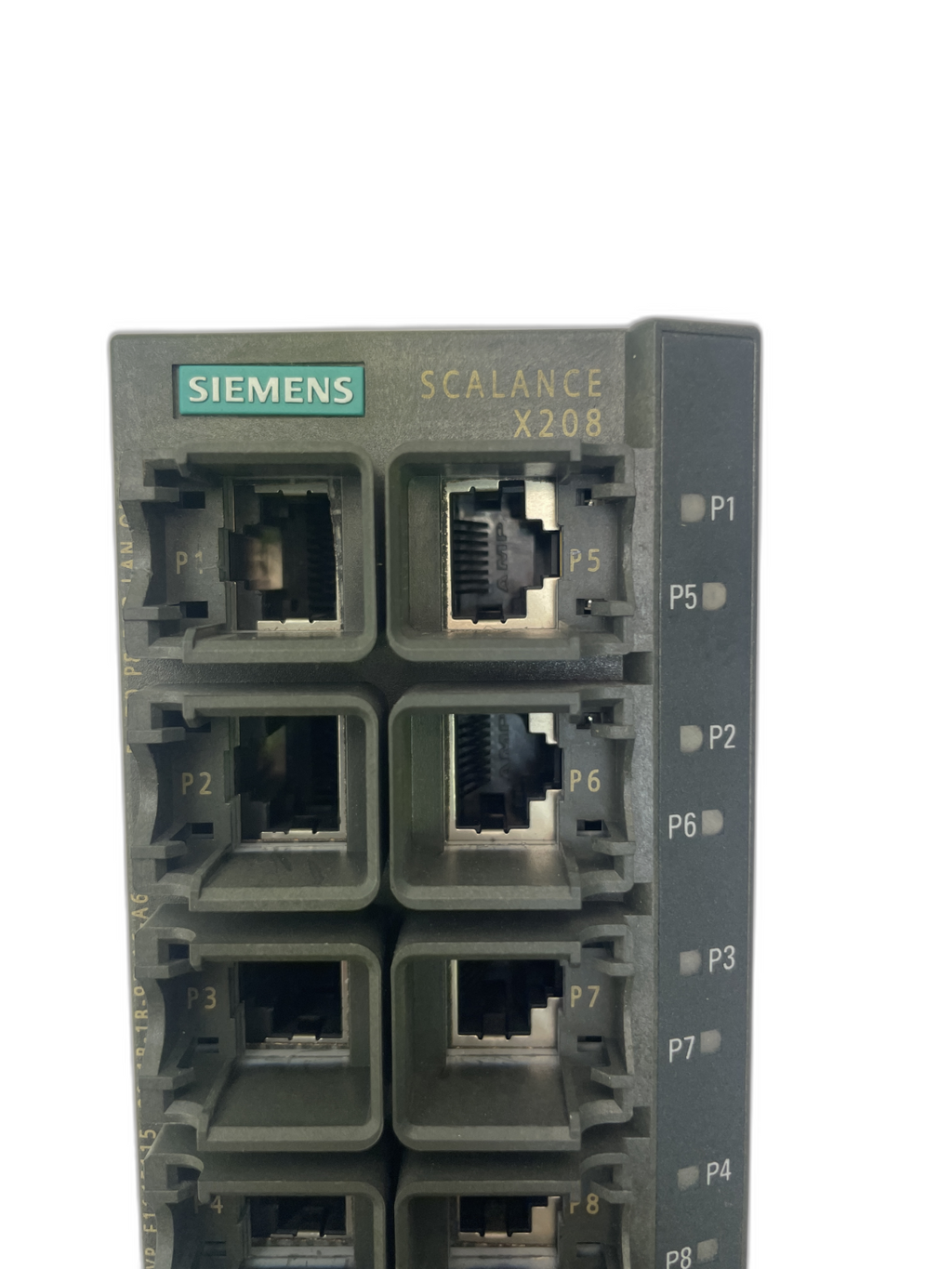 Siemens SCALANCE X208 Industrial Ethernet Switch 8-Port (6GK5 208-0BA10-2AA3)