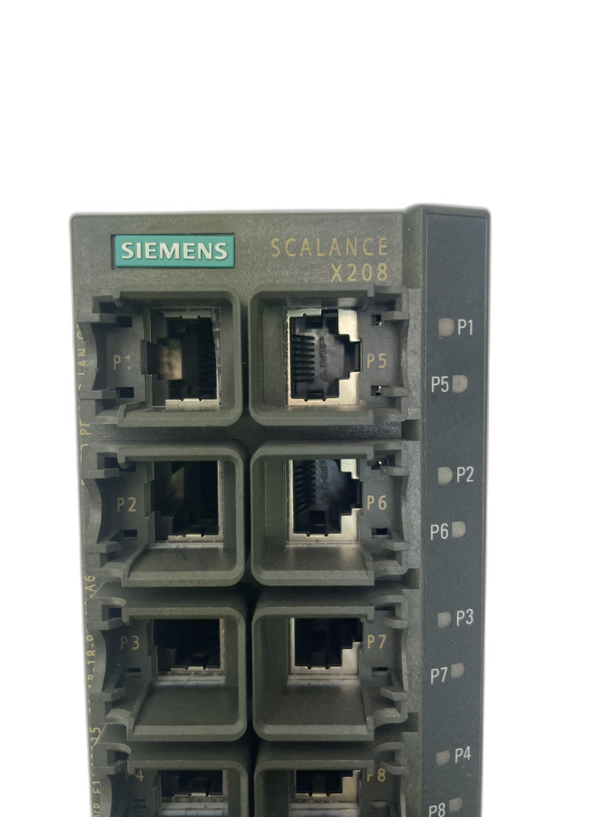 Siemens SCALANCE X208 Industrial Ethernet Switch 8-Port (6GK5 208-0BA10-2AA3)
