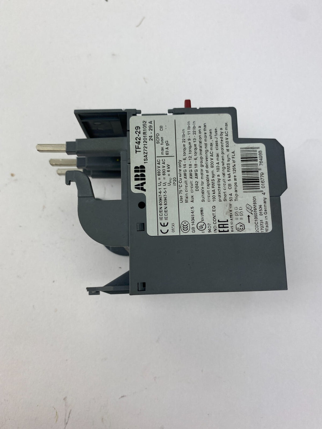 ABB TF42-29 1SAZ721201R1052 24-29 A